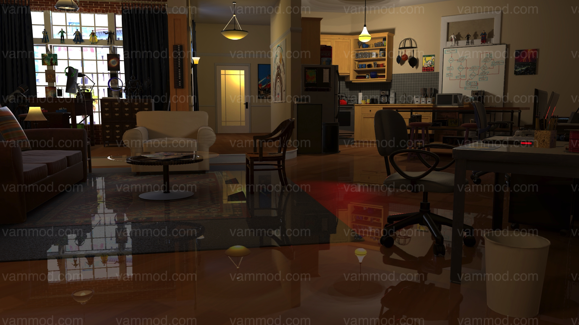 Environments.tbbt_apartment.1插图