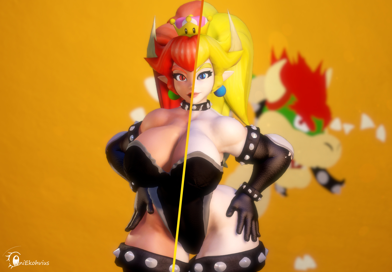 OniEkohvius.Bowsette.2插图