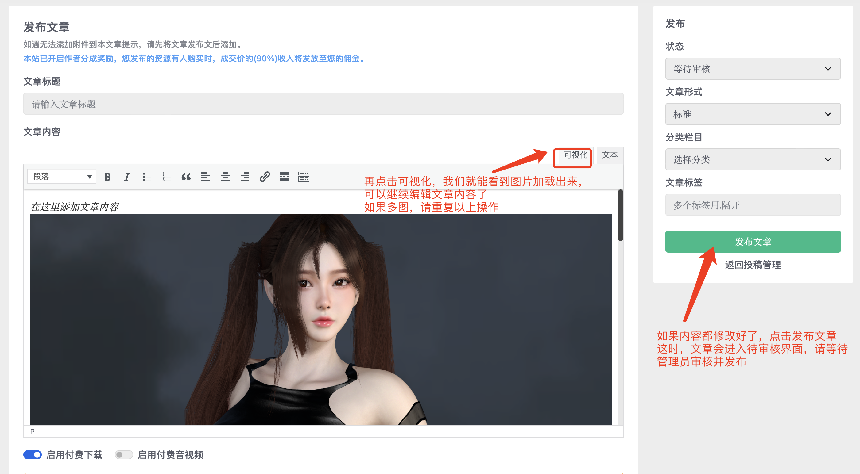 VAMMOD站投稿流程插图3